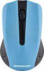 Мишка  Modecom MC-WM9, бездротова, 2кн., 1200dpi, нано ресівер чорна-синя (M-MC-0WM9-140)