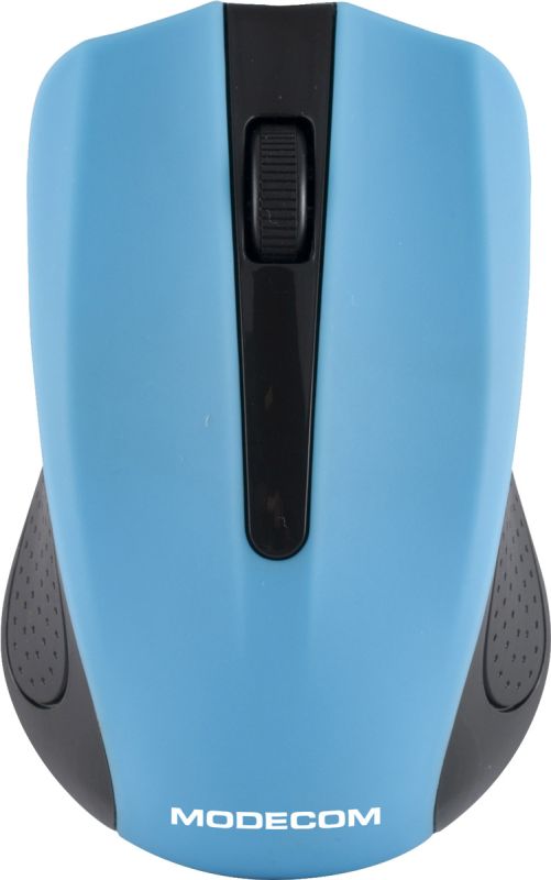 Мишка  Modecom MC-WM9, бездротова, 2кн., 1200dpi, нано ресівер чорна-синя (M-MC-0WM9-140)