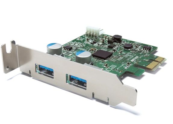 PCI-E Контролер USB3.0 (2ext. Molex) Low Profil, NEC, RTL (B00192)