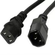 Кабель живлення 220В 1.5 м, 0,75мм2 С13-С14 (подовжувач) (B00794)