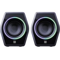 Акустична система 2.0 Defender Solar 9, 10Вт, Bluetooth, RGB підсвітка, USB, чорна (65939)