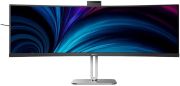 TFT 48.8" Philips 49B2U6900CH, VA 5120x1440, вигн., 2xHDMI, DP, 2xUSB-C, RJ-45, USB-hub, cam,HAS,кол (49B2U6900CH/00)