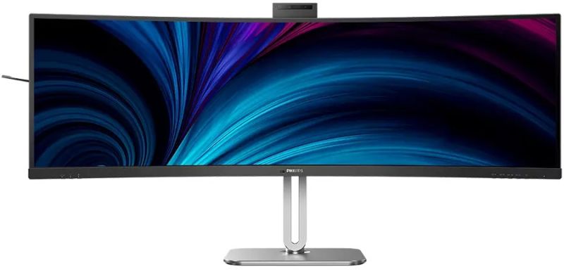 TFT 48.8" Philips 49B2U6900CH, VA 5120x1440, вигн., 2xHDMI, DP, 2xUSB-C, RJ-45, USB-hub, cam,HAS,кол (49B2U6900CH/00)