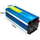 Інвертор Choetech з зарядкою, функція ДБЖ 12220V 2000Вт, LiFePO₄/Li-ion/AGM/GEL, чиста синусоїда (INV-C2000WUPS-EU)