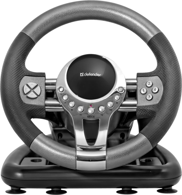 Ігрове кермо Defender Forsage, USB (64367)