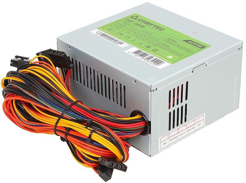 БЖ 400W Chieftec SMART PSF-400B, 80 mm, ~85%, Bulk (PSF-400B)