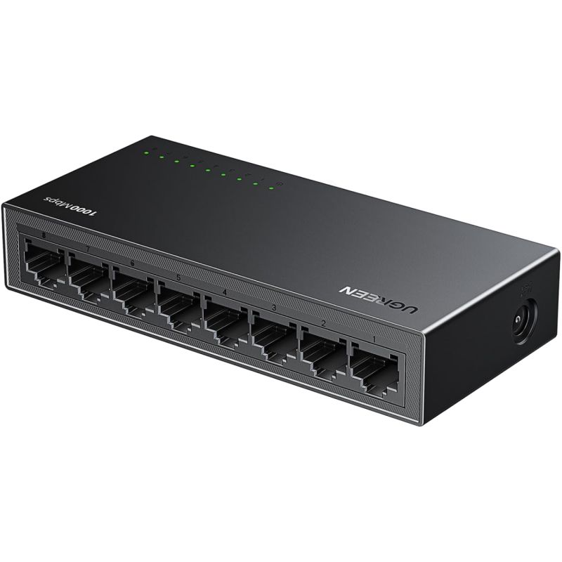 Комутатор Ugreen, 8-Port Gigabit Ethernet Switch (35499EU)