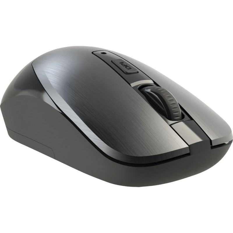 Мишка Defender Wave MM-995, бездротова, 4 кн. до 1600 dpi, безшумна, сіра (52993)
