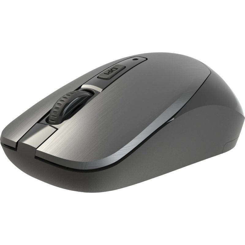 Мишка Defender Wave MM-995, бездротова, 4 кн. до 1600 dpi, безшумна, сіра (52993)