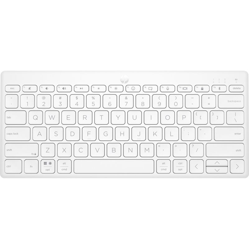 Клавіатура бездротова HP 350 Multi-Device, біла (692T0AA)