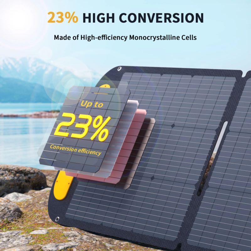 Сонячна панель Vtoman 200W Pro 48V IP67 MC-4/Anderson/XT60/DC5521 (VS200 Pro)