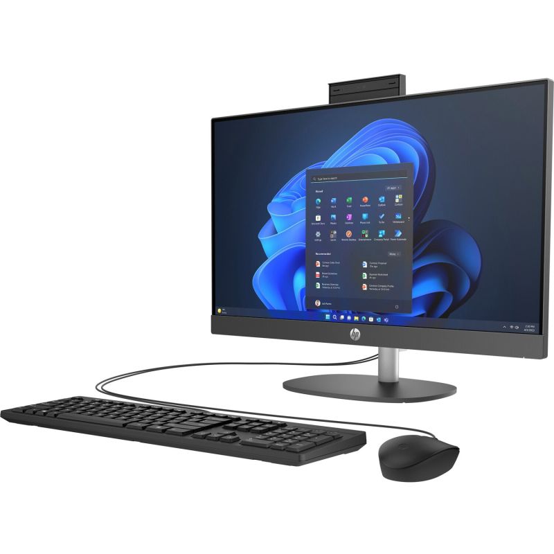 Моноблок 23.8'' HP ProOne 240 G10 Ultra5 125U/16Gb/SSD512Gb/Cam/K&M/WiFi/HAS/DOS (D3MQ0ET)
