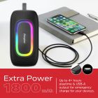 Акустична система 1.0 Energizer 16Вт Bluetooth 5.2/MicroSD/USB/AUX/FM,IPX65, чорна (BTS163)