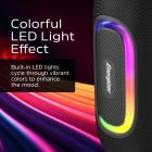 Акустична система 1.0 Energizer 16Вт Bluetooth 5.2/MicroSD/USB/AUX/FM,IPX65, чорна (BTS163)