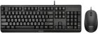 Комплект дротовий Philips 6207 (клавіатура + мишка) UA чорний (SPT6207BL/00)