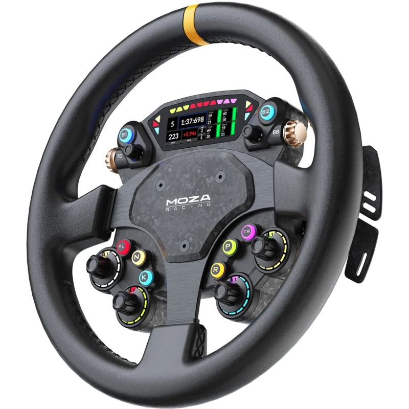 Кермо MOZA Racing CS Pro Steering 32см, 10кн., RGB (RS093_Moza)