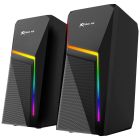 Акустична система 2.0 XTRIKE ME SK-503, 6Вт Bluetooth RGB USB (SK-503)