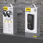 УМБ Dudao 30000mAh K15 MAX 22,5W PD,QC, USB-A, Lightning, USB-C In/Out, with USB-C/Lightning cables (6977196682478)