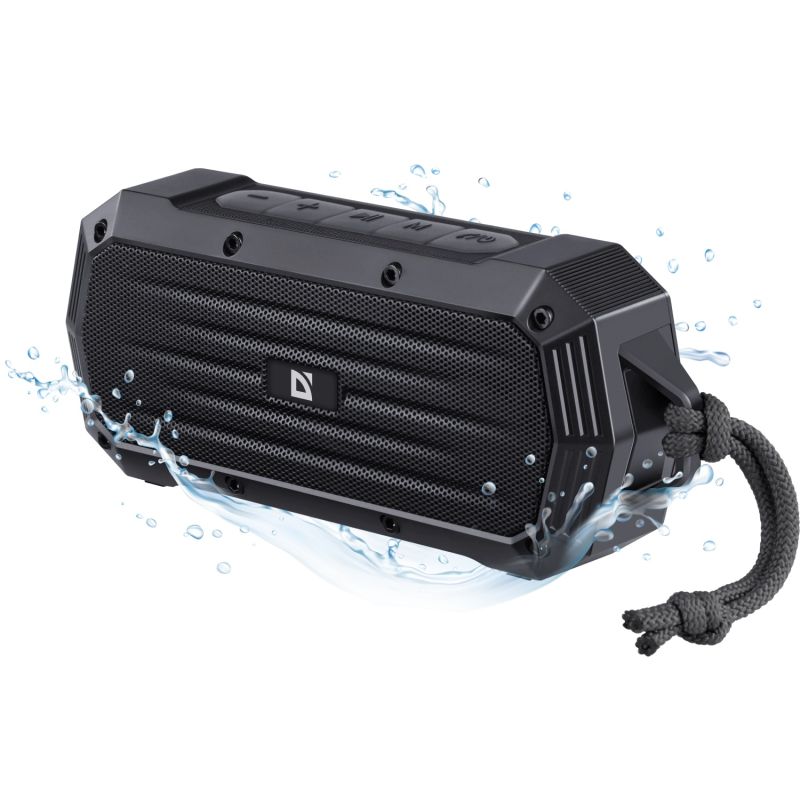 Акустична система 1.0 Defender Octagon 5W, Octagon 5Вт, BT/FM/USB/TF/AUX/IPX5 (65039)