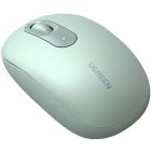Мишка UGREEN 2.4GHz MU105, бездротова, 2400dpi., 3кн., Зелена (90672)