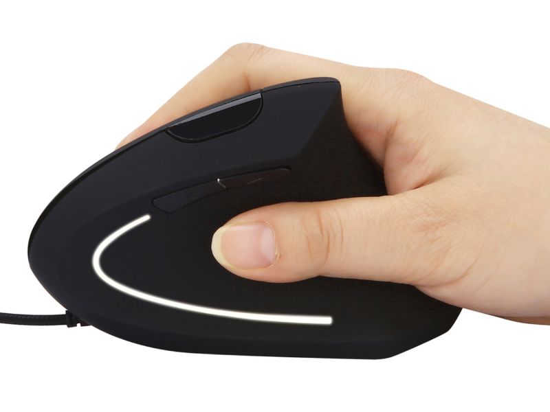 Мишка Sandberg Wired Vertical Mouse Pro 2400 dpi.6кн.1.5м чорна (630-14)