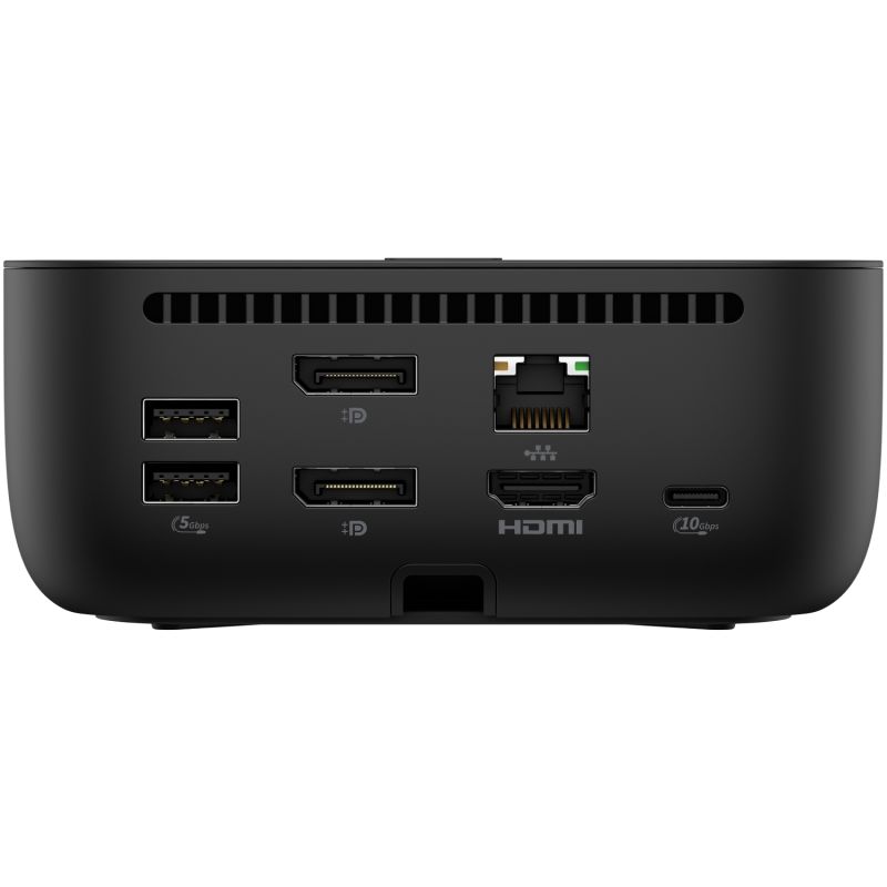 Док-станція USB3.1 Type-C --> HDMI 4K120Hz/USB 3.1x3/Type-C/DPx2/RJ45 G6 чорна HP (BS7S5AA)