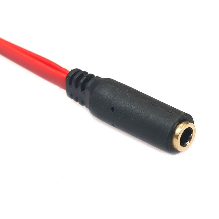 Перехідник Audio Jack TRRS M -> 2xF (Audio+MIC) (B00051)