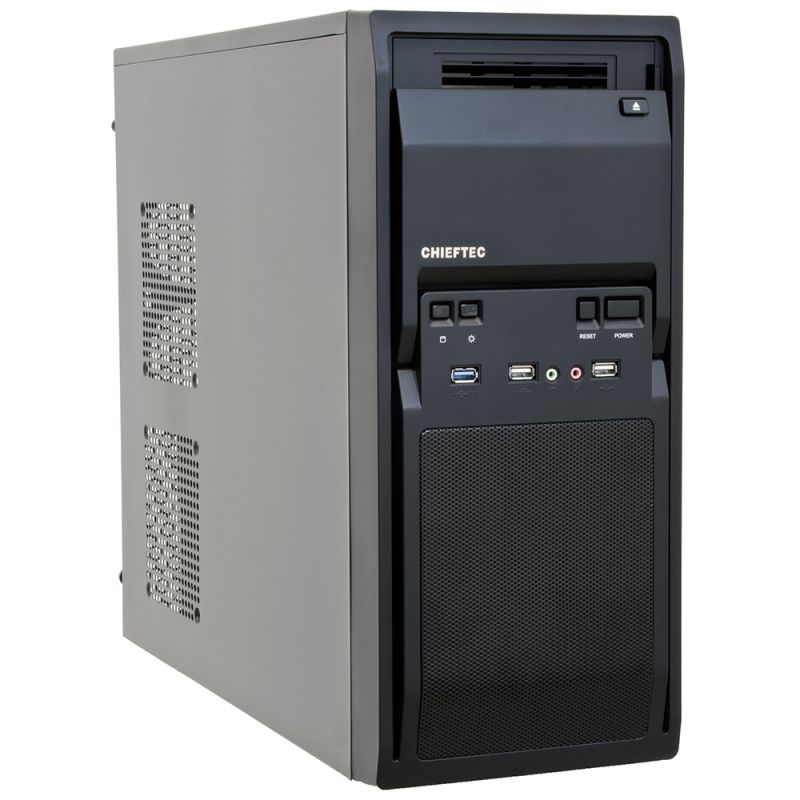 Корпус Chieftec LIBRA LG-01B-OP ATX, без БЖ, Black (LG-01B-OP)