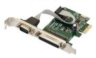 PCI-E Контролер 1xLPT, 1xCOM (RS232), WCH CH382L, RTL (B00332)