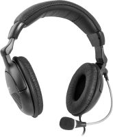Гарнітура Defender Orpheus HN-898, 2х3,5мм, Black (63898)