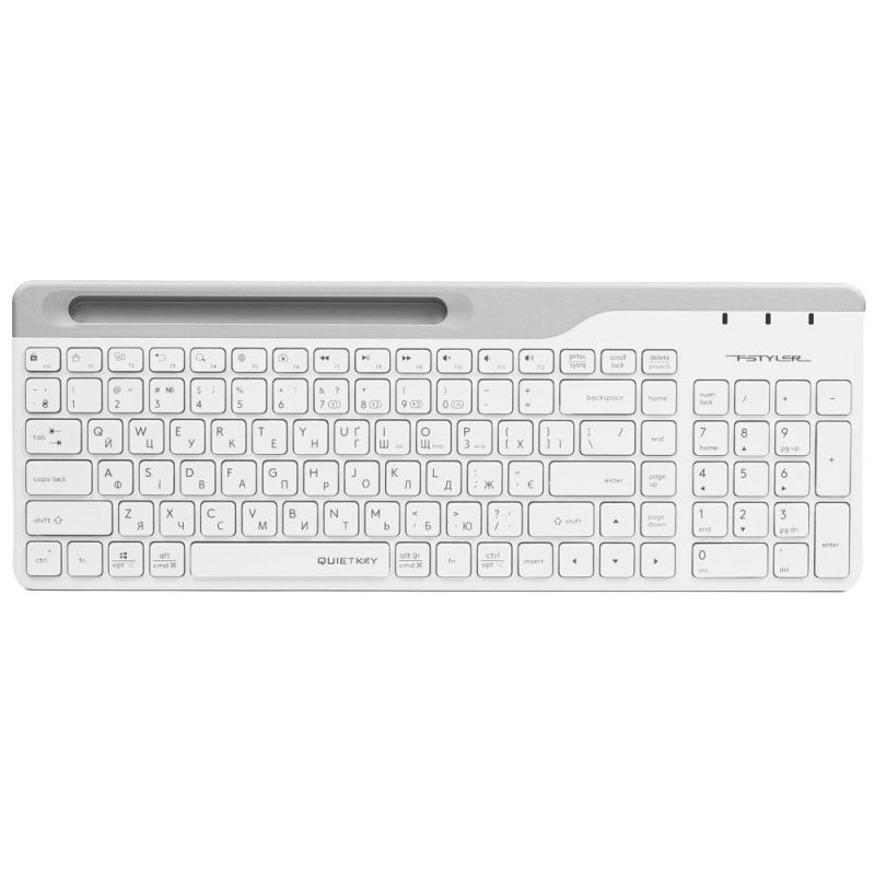 Клавиатура беспроводная A4Tech Fstyler FBK25 White  (FBK25 (White))