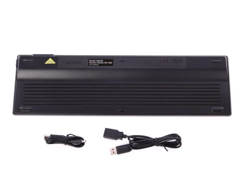 Клавіатура бездротова A4Tech FBX50C Grey (FBX50C (Grey))
