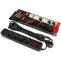 Фільтр живлення FrimeCom 5 розеток, 4.5 м, чорний (FC-B4005W 4.5 B)