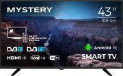 TV 43 Mystery MTV-4350FST2 Full HD/Smart/Android 11/2xUSB 2.0/Wi-Fi/Miracast/Black (MTV-4350FST2)