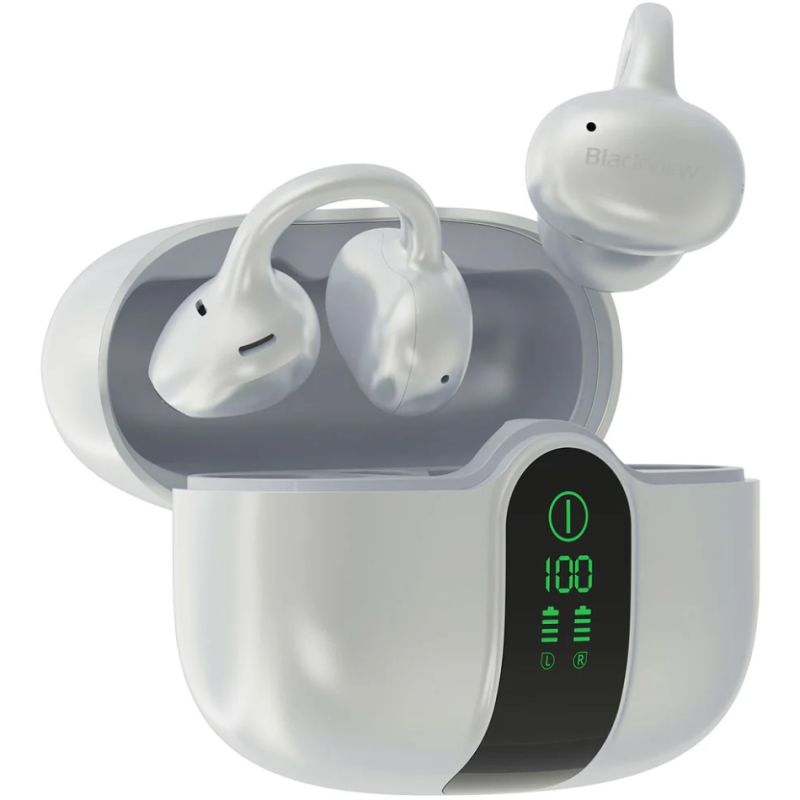 Навушники TWS Blackview AirBuds 15 Frost White (6931548325963)