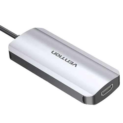 Док-станція USB3.1 Type-C --> HDMI 4K30Hz/USB 3.0х3//PD 100W 5-in-1 Vention (THFHB)