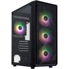 Корпус 1stPlayer Black без БП (FD3-M-BK-4F7)