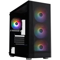 Корпус 1stPlayer Black без БЖ (FD5-M-BK-4F1)