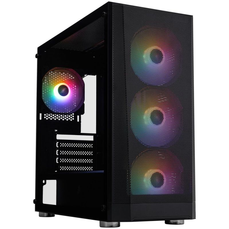 Корпус 1stPlayer Black без БЖ (FD5-M-BK-4F1)