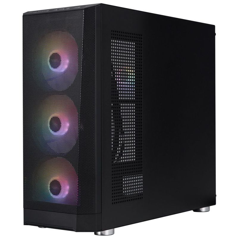 Корпус 1stPlayer Black без БП (FD5-M-BK-4F1)