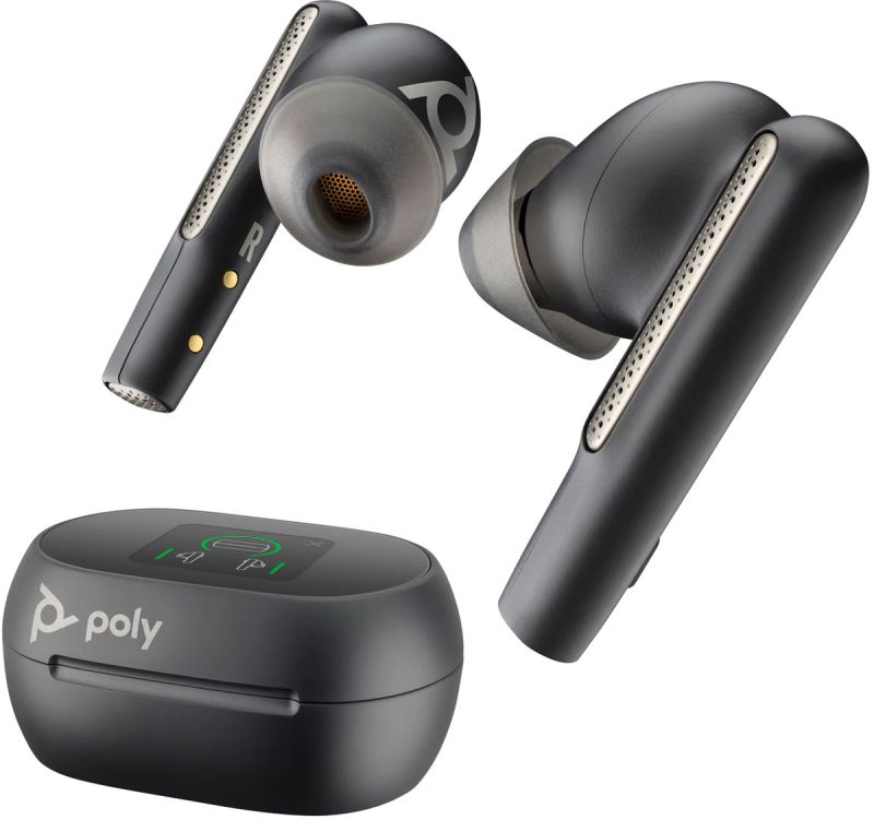 Навушники TWS Poly Voyager Free 60+ Earbuds + BT700C + TSCHC Black (7Y8G4AA)