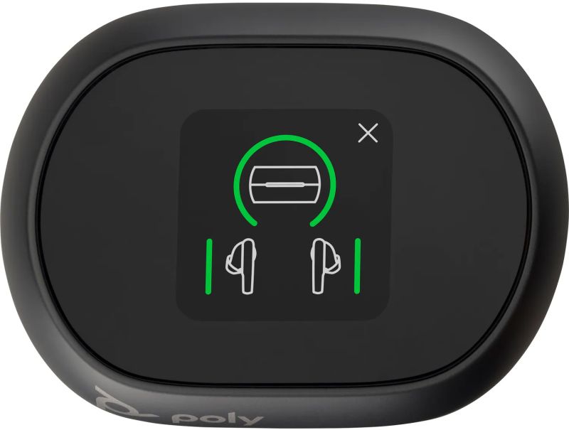 Навушники TWS Poly Voyager Free 60+ Earbuds + BT700C + TSCHC Black (7Y8G4AA)