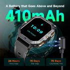 Годинник Oukitel BT101 Black (6931940739825)