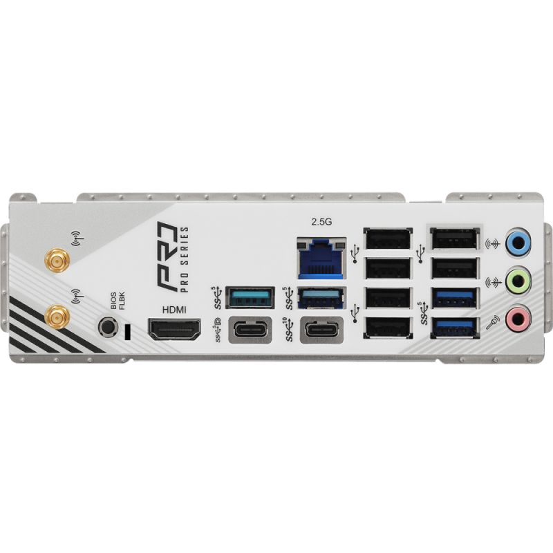 ASRock B850 Pro RS WiFi (AM5/B850, 4*DDR5, 2xPCIex16, HDMI/DP, 4xSATAІІІ,4xM.2, 2.5GLan, ATX) (B850 Pro RS WiFi)