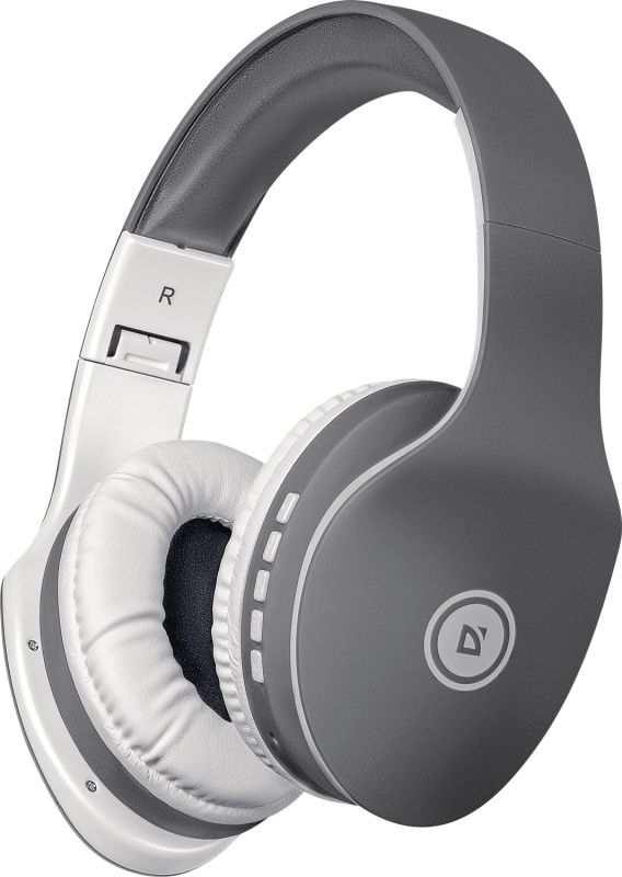 Гарнітура Defender FreeMotion B525 Bluetooth+3,5мм, White-Gray (63527)