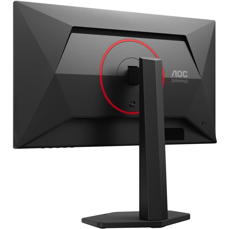 TFT 24.5" AOC Q25G4SR, Fast IPS, 300 Гц, 2xHDMI, DP, HAS, Pivot, колонки, чорно-червоний (Q25G4SR)