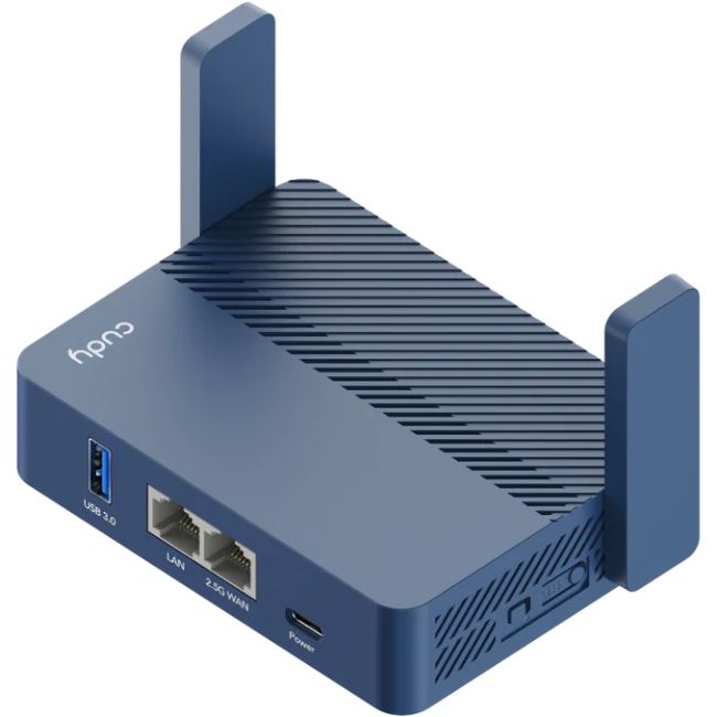Маршрутизатор Cudy TR3000, AX3000 2.5G Wi-Fi 6 Router w USB, 2×1000Mbps RJ45, USB Type-C power in. (TR3000)