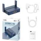 Маршрутизатор Cudy TR3000, AX3000 2.5G Wi-Fi 6 Router w USB, 2×1000Mbps RJ45, USB Type-C power in. (TR3000)