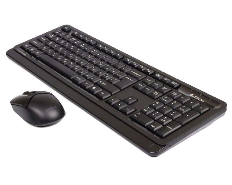 Комплект (клавиатура, мышь) беспроводной A4Tech FG1012 Black (FG1012 (Black))