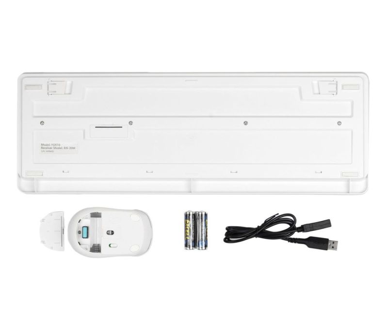 Комплект (клавиатура, мышь) беспроводной A4Tech FG1012 White (FG1012 (White))